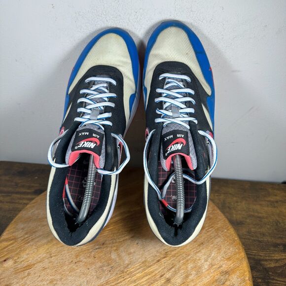 Nike Air Max 1 Time Capsule White Blue Men\'s Size 12 Shoes CT1623-001 main image 5